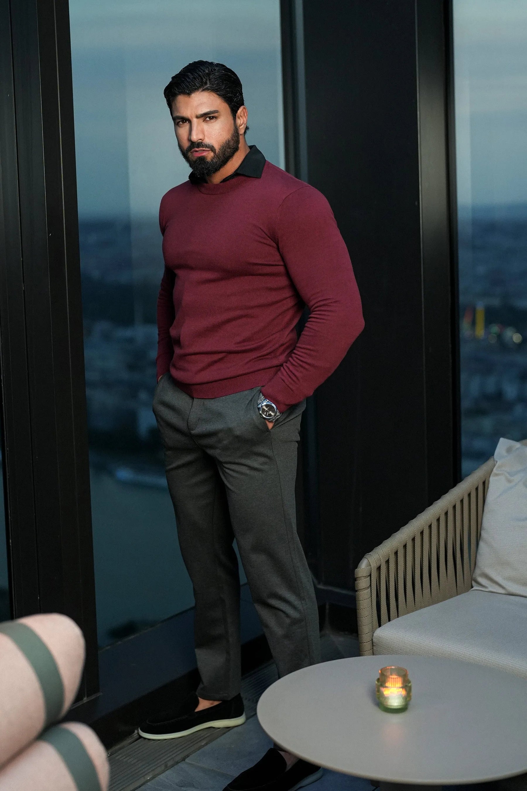 Calça Masculina de Alfaiataria Capri Luca