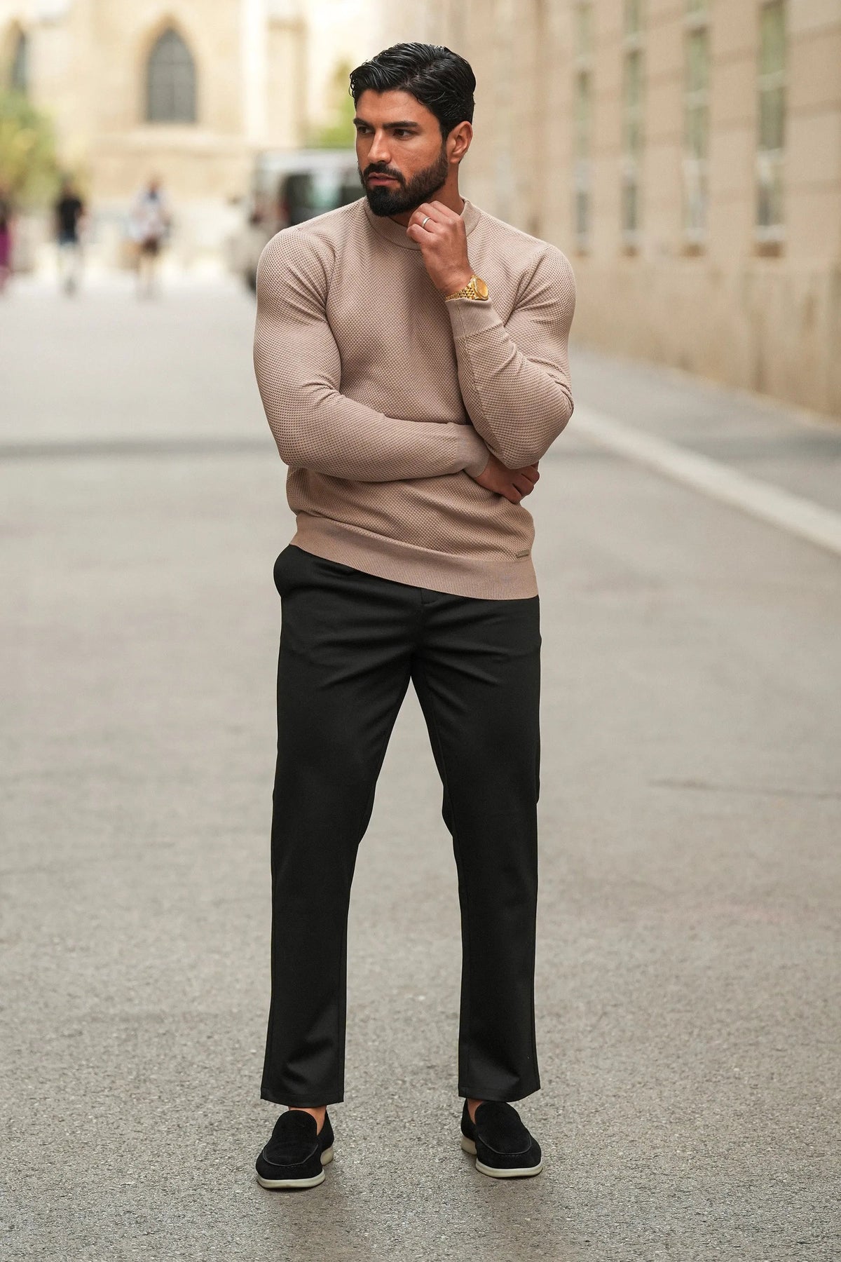 Calça Masculina de Alfaiataria Tech Luca