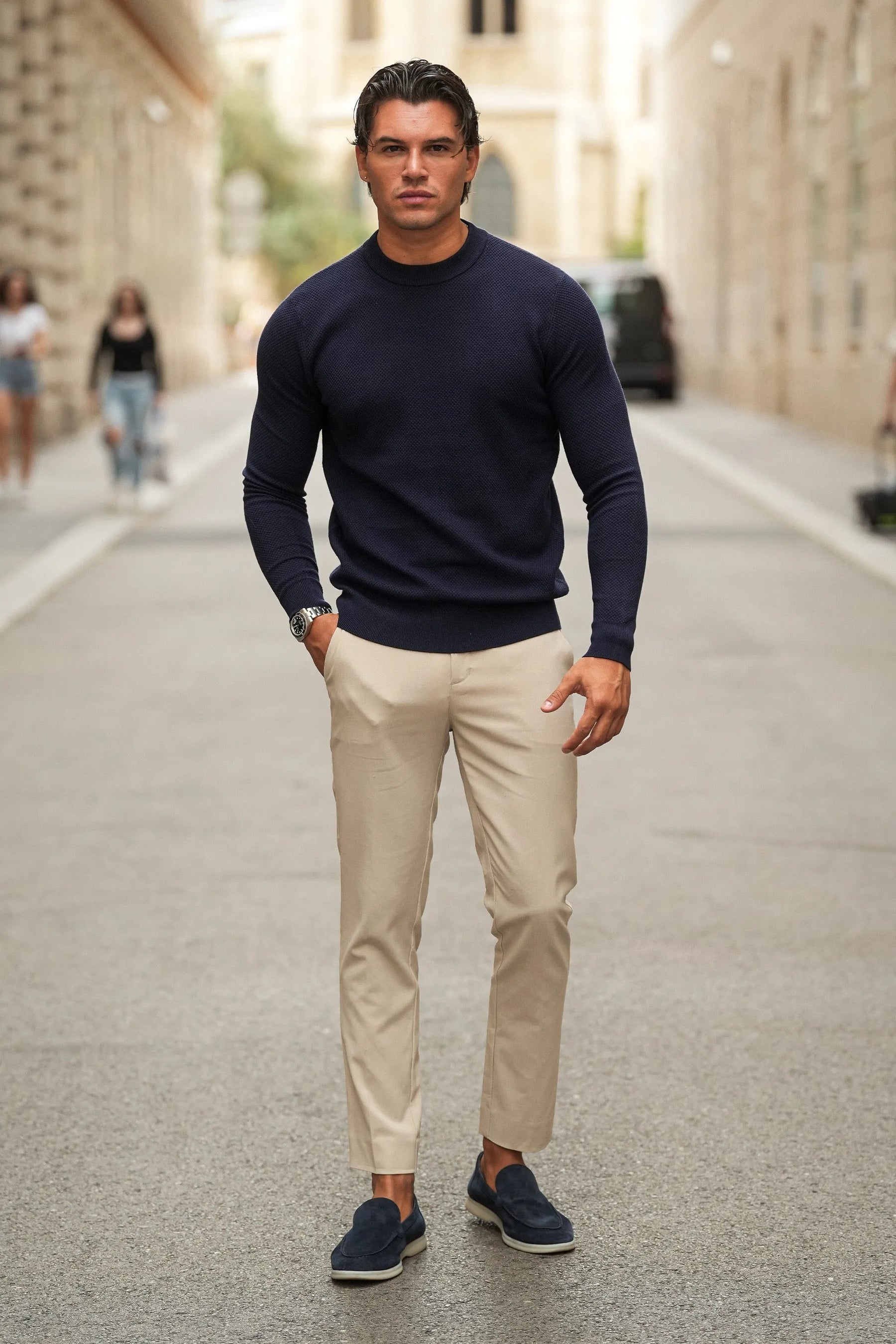 Calça Masculina de Alfaiataria Vicenza Luca