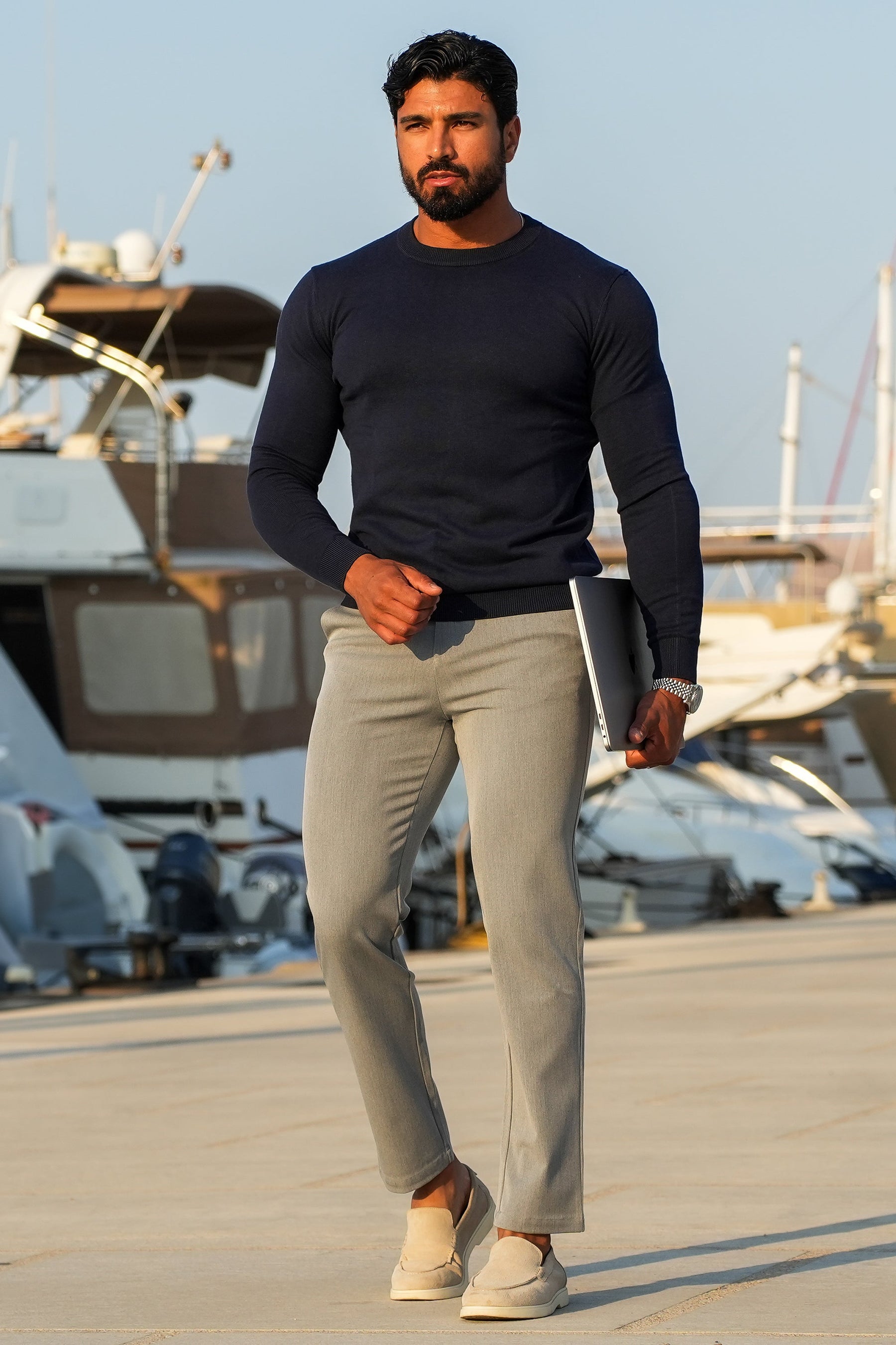 Calça Social Masculina de Santis Luca