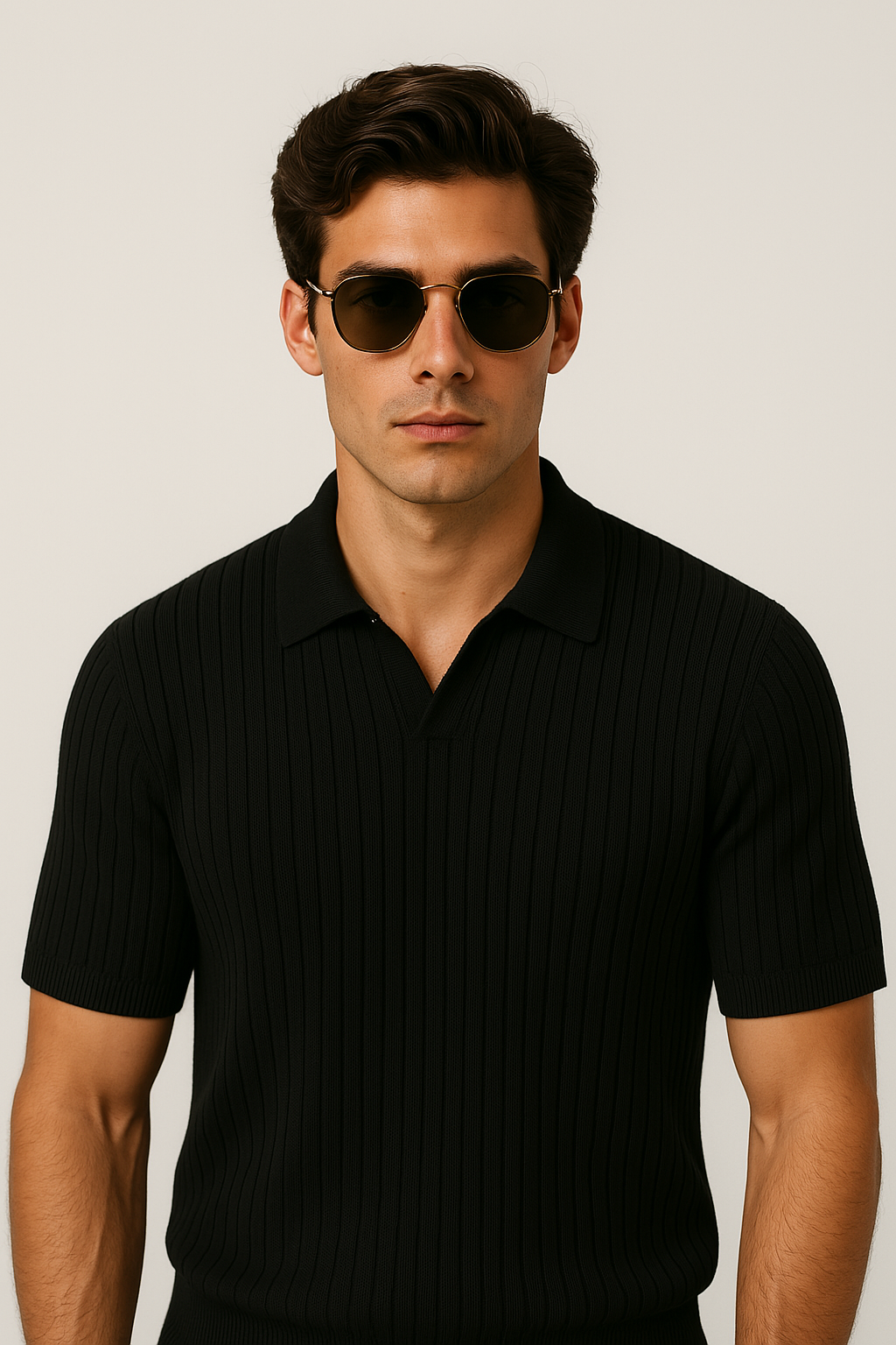 Camisa Polo Texturizado Premium Luca