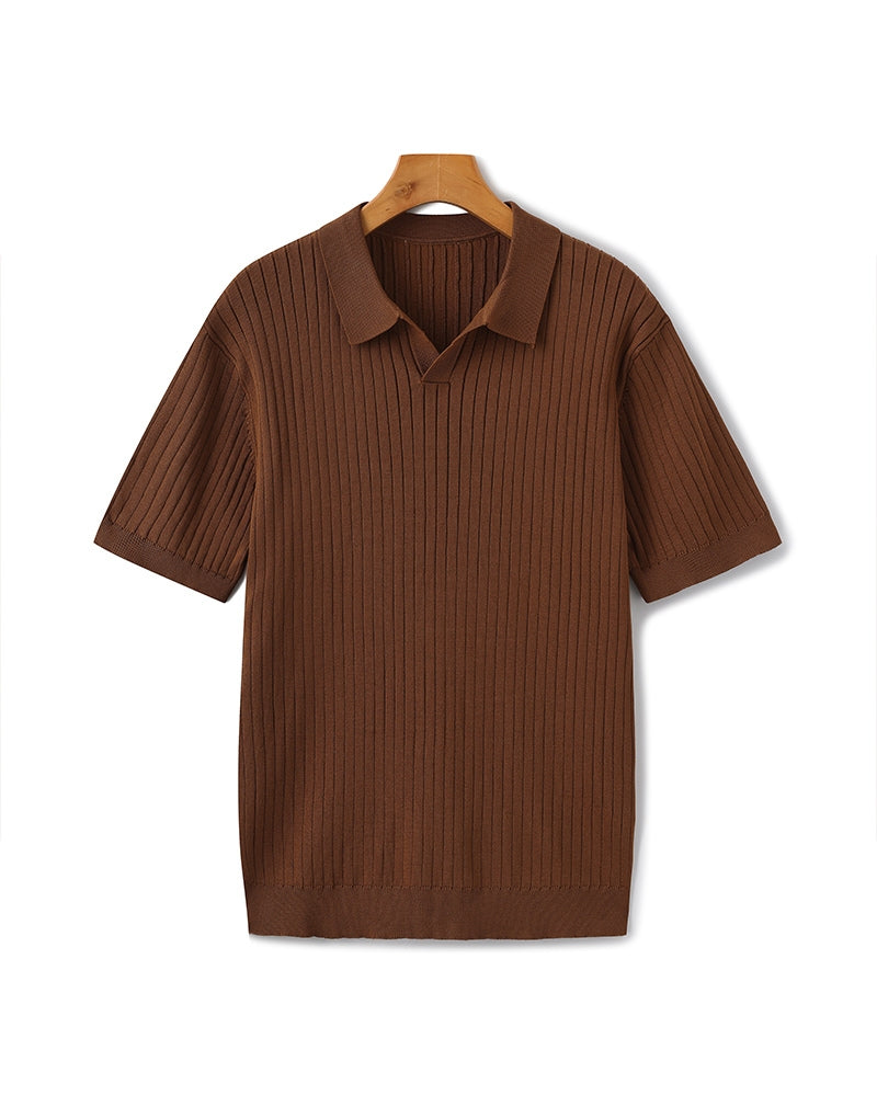 Camisa Polo Texturizado Premium Luca