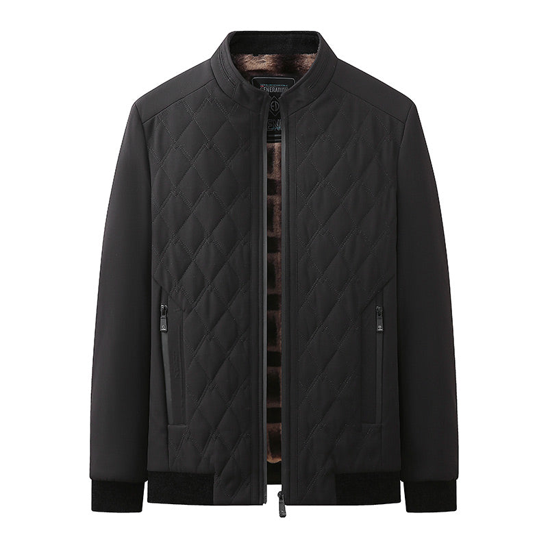 Jaqueta Masculina Acolchoada de Luxo Luca