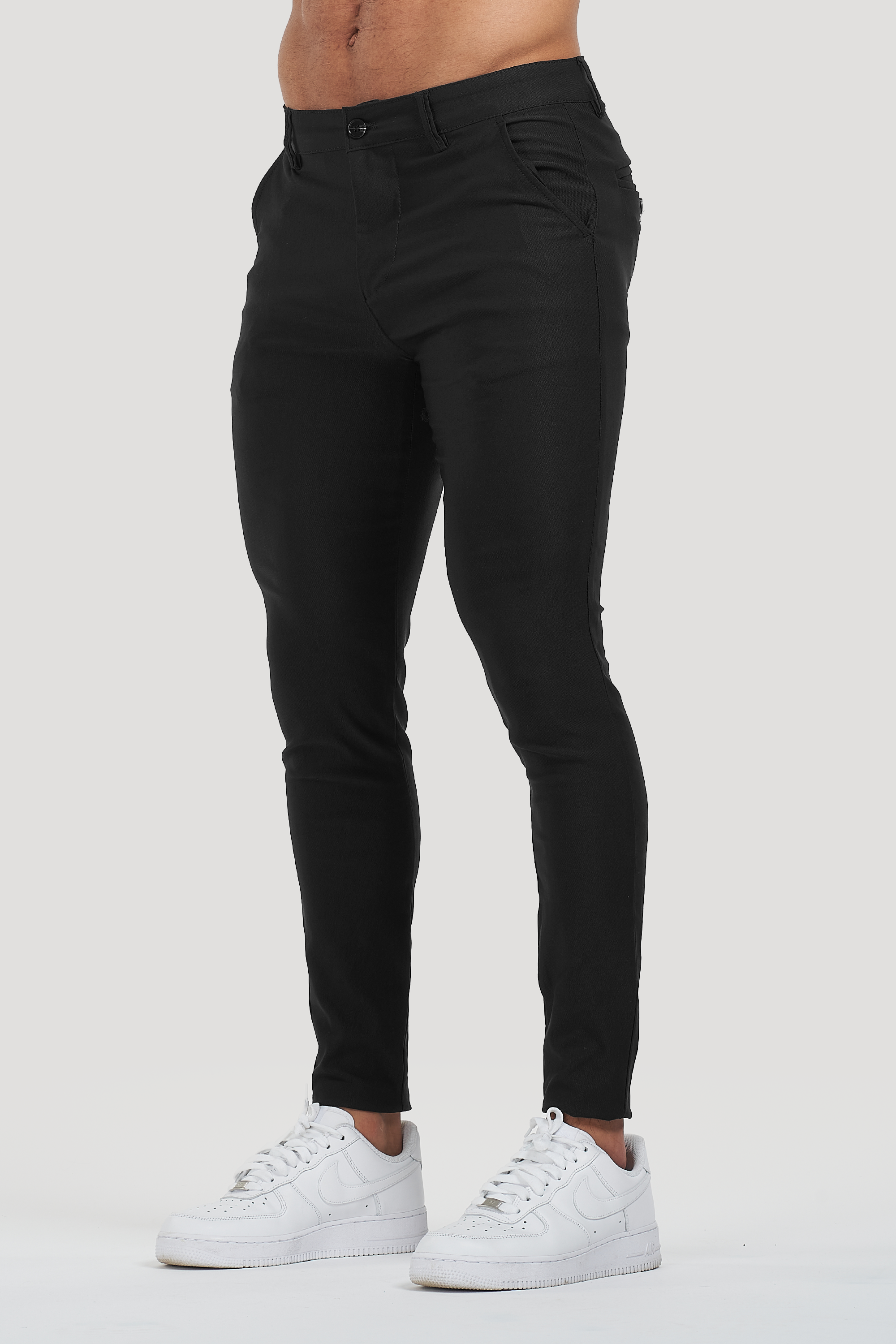 Calça Alfaiataria Masculina Luca Milano Preta