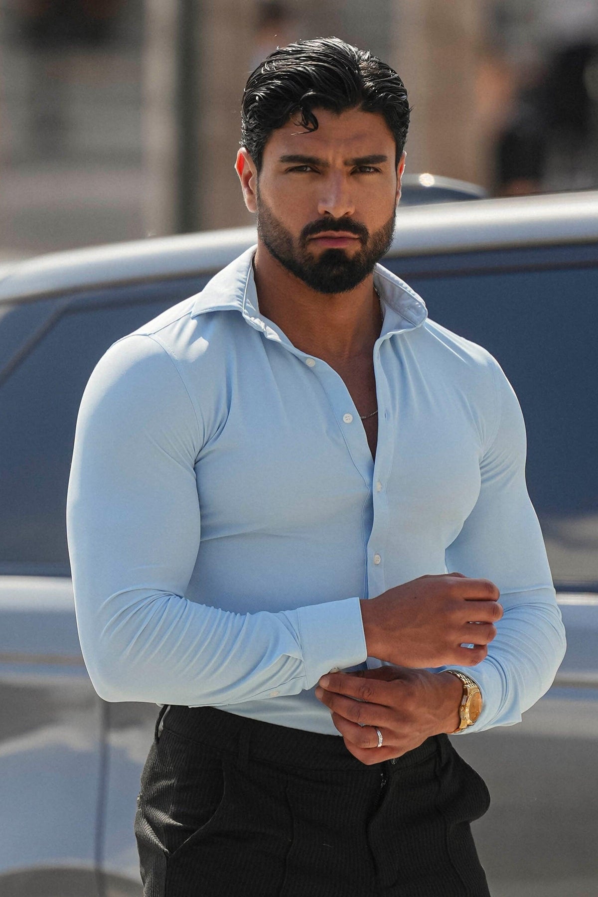 Camisa Social Masculina Luca