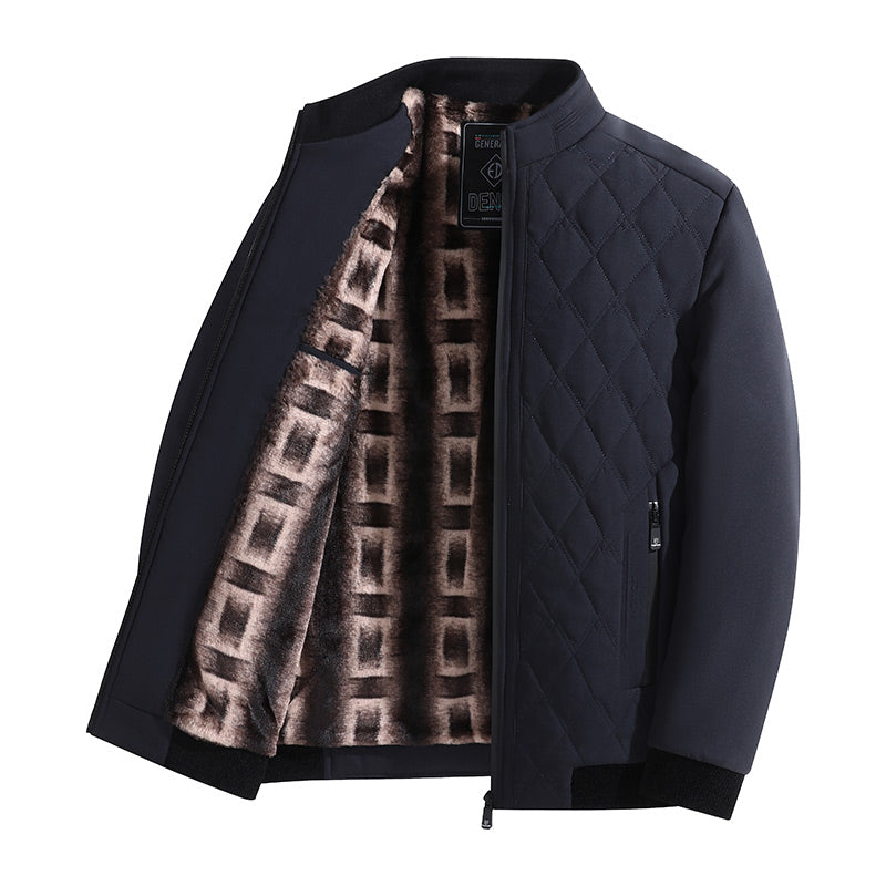 Jaqueta Masculina Acolchoada de Luxo Luca