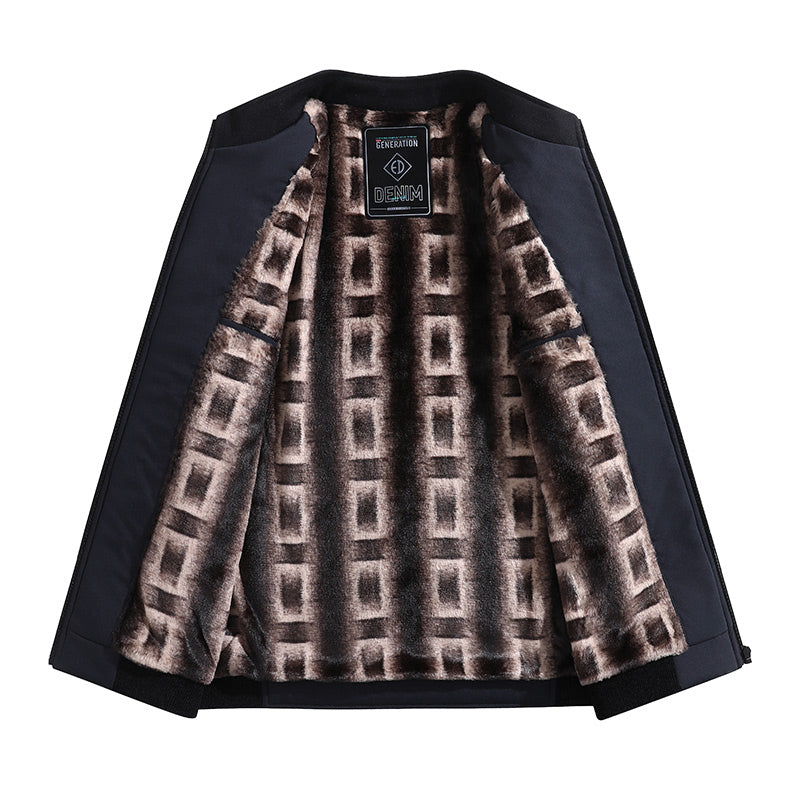 Jaqueta Masculina Acolchoada de Luxo Luca