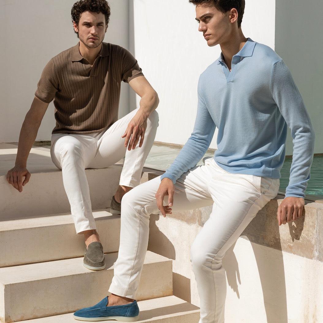 Mocassim Old Money de Camurça Masculino Luca